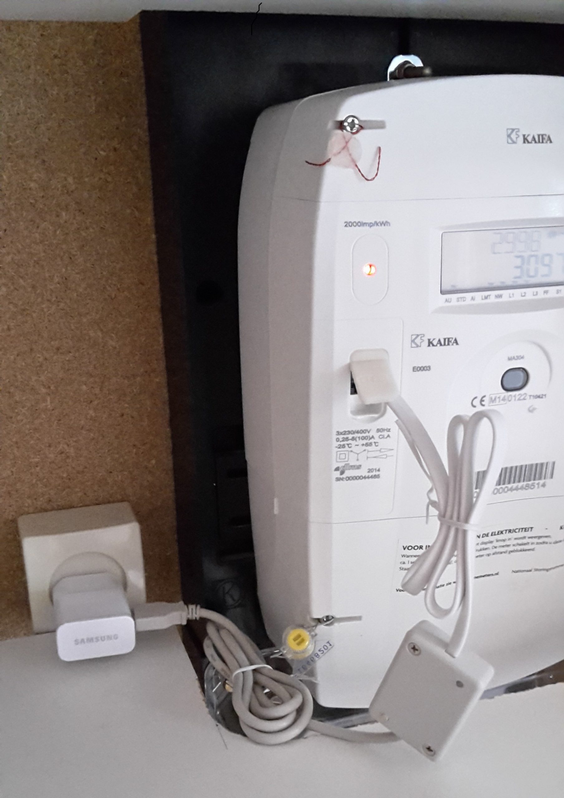 Meet het stroomverbruik en gasverbruik met de Slimme Meter Wifi Adapter